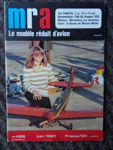 Mra Le Modele Reduit D Avion N°499-Juin 1981