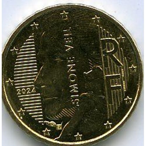 France 10 Centimes 2024 Simone Veil