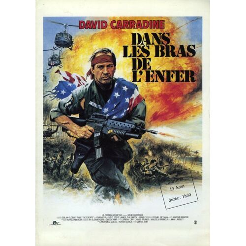Dans Les Bras De L'enfer, Synopsis Dépliant, Gideon Amir, David Carradine, Charles R. Floyd, Mako