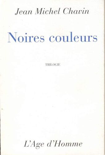 Noires Couleurs