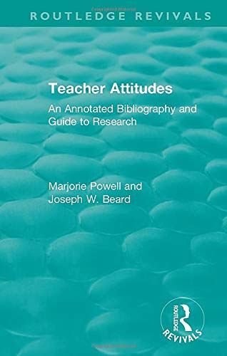 Teacher Attitudes