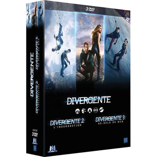 Divergente - Coffret : Cinq Destins, Un Seul Choix + L'insurrection + Au-Delà Du Mur