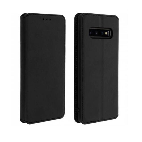 Etui Housse Pour Samsung Galaxy S10e Cuir Pu Portefeuille Support Video Noir Kaeesi®