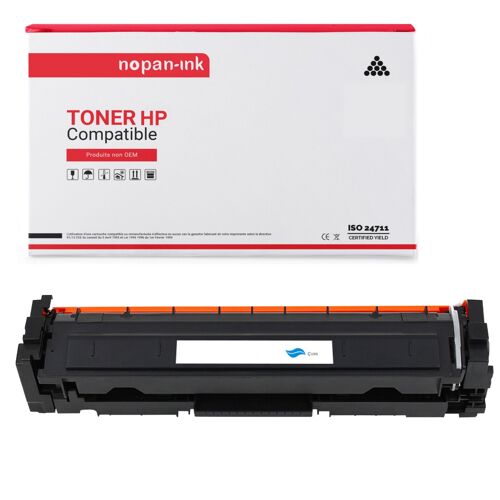 1 Toner pour HP CF541X Cyan 2500 Pages avec P Color LaserJet Pro M254dn P Color LaserJet Pro M254dw P Color LaserJet Pro M254nw P Color LaserJet Pro MFP M280nw P Color LaserJet Pro MFP M281cdw P Color