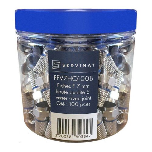Boite De 100 Fiches F A Visser Diametre 6.8mm Ffv7Hq100B Servimat