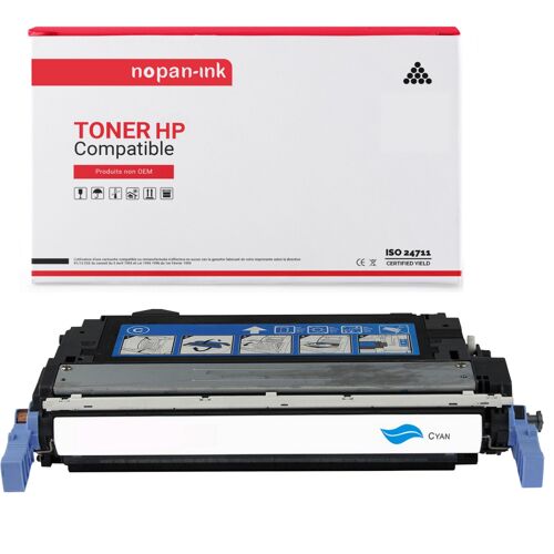 1 Toner pour P Q6461A Cyan 12000 Pages avec P Color LaserJet CM4730 MFP P Color LaserJet CM4730F MFP P Color LaserJet CM4730FM MFP P Color LaserJet CM4730FSK MFP P Color LaserJet 4730MFP P Color Laser