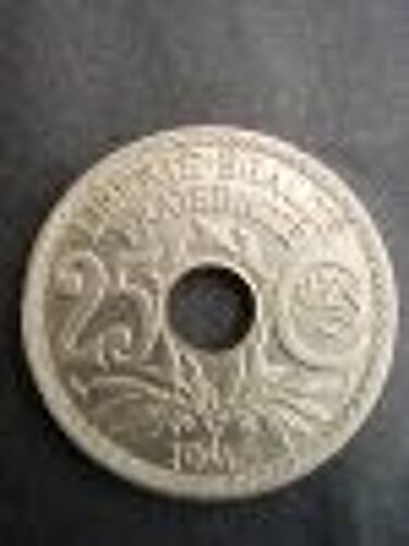 France = Pièce De 25 Centimes , Type Lindauer, Année 1915 (Année Rare)