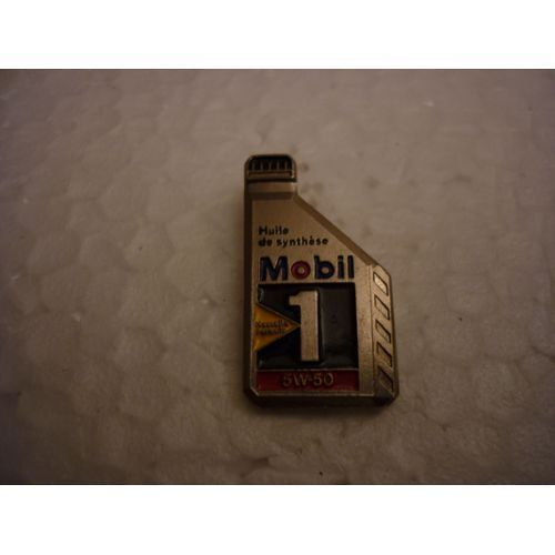 Pin's Huile De Synthèse Mobil 1