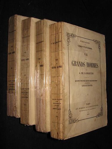 Vie Des Grands Hommes (Tomes 1 À 4)