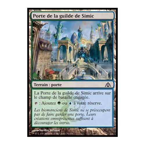 Porte De La Guilde De Simic - Le Labyrinthe Du Dragon - C - 156/156