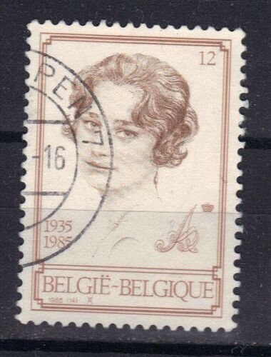 Belgique 1985 : 50ème Anniversaire Du Décès De La Reine Astrid : Portrait - Timbre Oblitéré