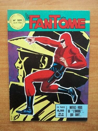 Le Fantome Aventures Américaines Hebdomadaire N° 109 : Méfiez-Vous De "L'ombre"... Qui Dort...