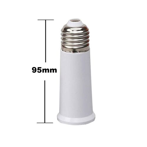 Douille D'ampoule E27 À E27, Extension De 95mm, Support De Base De Lampe, Convertisseur Adaptateur