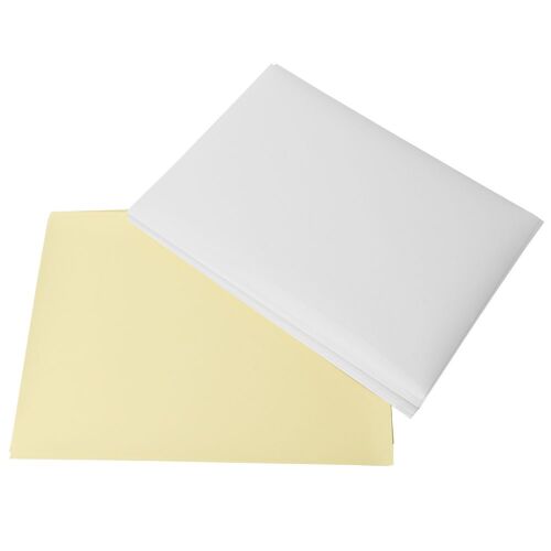100 Feuilles De Papier Autocollant A4