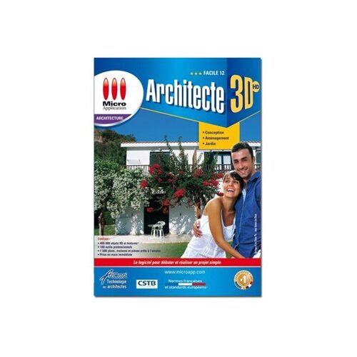 Architecte 3dhd Facile - (V. 12) - Version Boîte - 1 Utilisateur - Dvd - Win - Français)