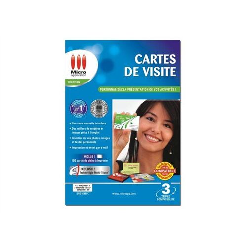 Cartes De Visite - Ensemble De Boîtes - 1 Utilisateur - Dvd - Win - Français)