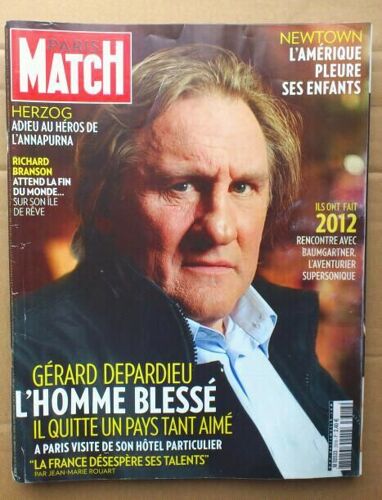 Paris Match Gerard Depardieu 3318