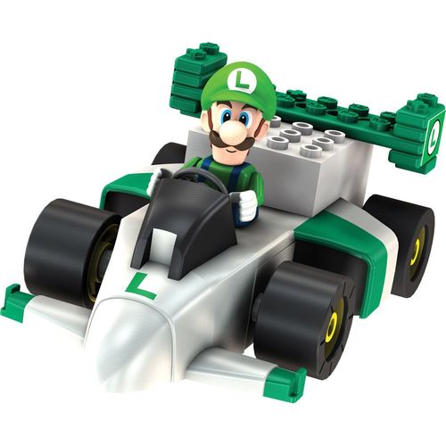 Mario Kart Wii K'nex Jeu De Construction Mario & Luigi Sur La Li