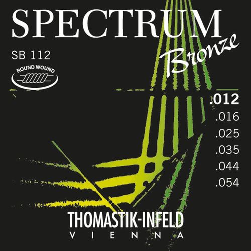 Thomastik Sb112 - Jeu De Cordes Acoustiques "Spectrum Bronze" - 12-54
