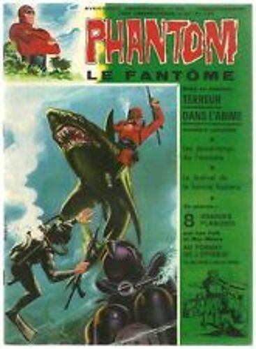 Phantom / Le Fantome Aventures Américaines N°409 Complet Avec Les 8 Grandes Planches