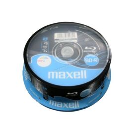 Maxell - 25 x BD-R - 25 Go (135 minutes) 4x - surface imprimable large - spindle