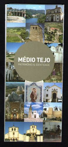 Dépliant Carte Plan Région Médio Tejo Patrimoine Et Identité Portugal