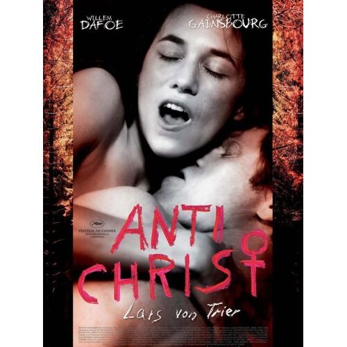 Antichrist - Véritable Affiche De Cinéma Pliée - Format 120x160 Cm - De Lars Von Trier Avec Willem Dafoe, Charlotte Gainsbourg,  Storm Acheche Sahlstrøm  - 2009