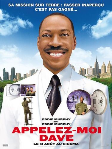 Appelez-Moi Dave (Meet Dave) - Véritable Affiche De Cinéma Pliée - Format 40x60 Cm - De Brian Robbins Avec Eddie Murphy, Elizabeth Banks,  Gabrielle Union, Scott Caan, Ed Helms, Kevin Hart - 2008