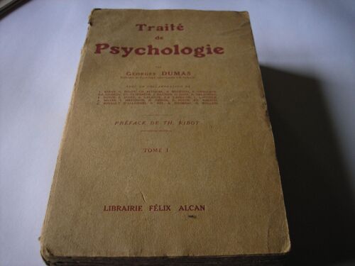 Traite De Psychologie Tome 1