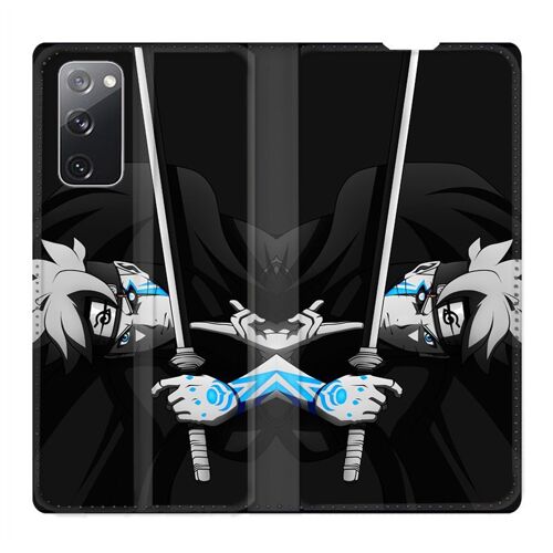 Housse Cuir Portefeuille Pour Samsung Galaxy S20 Fe / S20fe Manga Boruto Epée