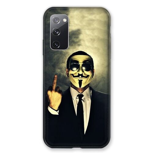 Coque Renforcée Pour Samsung Galaxy S20 Fe / S20fe Anonymous Doigt
