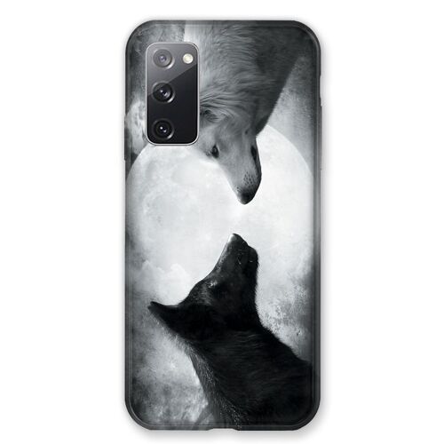 Coque Renforcée Pour Samsung Galaxy S20 Fe / S20fe Loup Duo