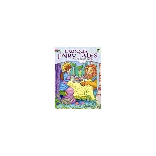 Famous Fairy Tales Coloring Book