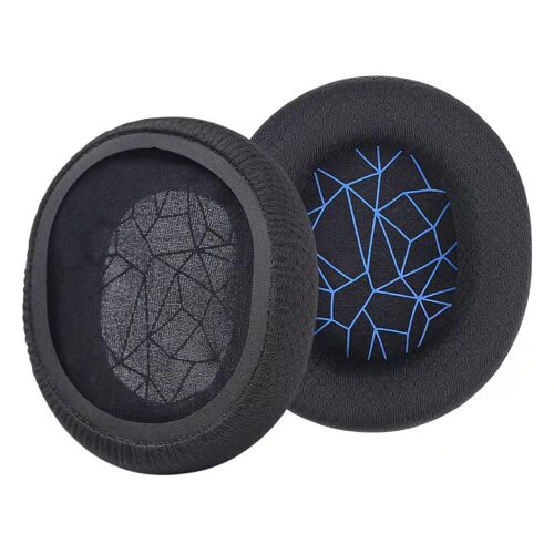 Coussinets d'oreille, Oreillette de Remplacement pour SteelSeries Arctis 1/Arctis 3/Arctis 5/Arctis 7/Arctis 9X/Arctis Pro Casque(Noir+Bleu)