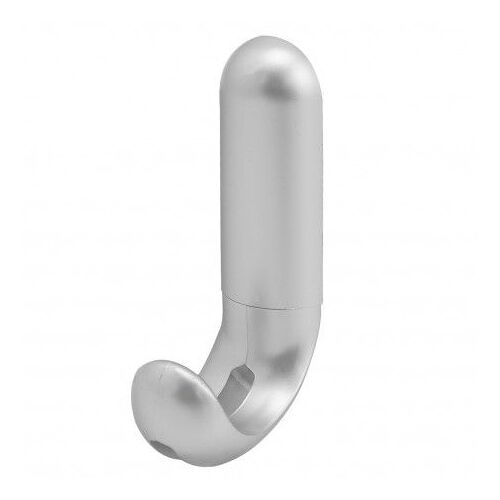 Cintre adhésif / Vissable Argent Mat