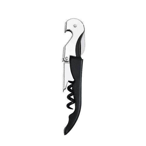 Tire-Bouchon De Serveur, Ouvre-Vin, Clé À Vin, Ouvre-Bouteille, Ouvre-Bière, Accessoire De Vin (5 Pack-Noir)