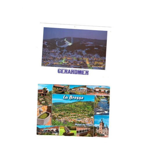 3 Cartes Des Vosges