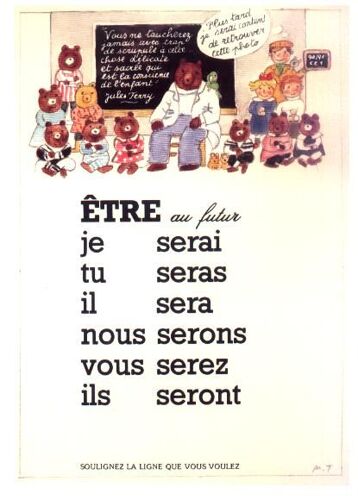 Conjugaison #  Verbe Etre Au Futur (Monique Touvay)