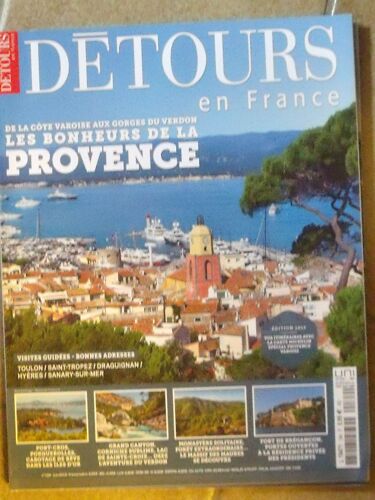 Détours En France /De La Côte Varoise Aux Gorges Du Verdon Les Bonheurs De La Provence