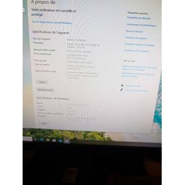 Lenovo 710q nvme 235 Intel Celeron - Ram 16 Go - DD 240 Go