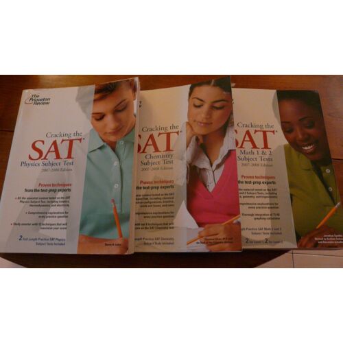 Cracking The Sat - Subject Test Physics + Chemistry + Math 1&2