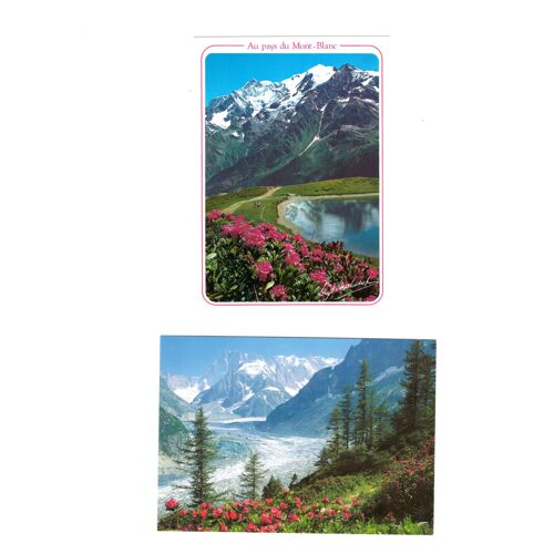 2 Cartes Du Mont Blanc