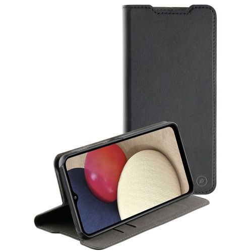 Etui Muvit Folio noir avec rabat latéral Galaxy A12