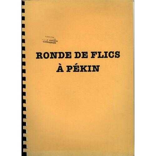 Ronde De Flics À Pékin, Dossier De Presse, De Ning Ying, Avec Li Zhanho, Wang Liangui, Zhao Zhiming
