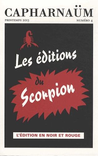 Capharnaüm N° 4, Printemps 2013