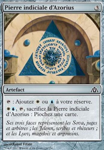 Pierre Indiciale D'azorius - Le Labyrinthe Du Dragon - C - Magic Mtg