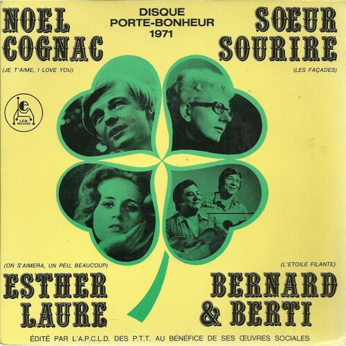 Je T'aime I Love You (Audy Quillan, Edward Chekler) 2'55 - Les Façades (Soeur Sourire) 2'52 / On S'aimera Un Peu Beaucoup (Audy Quillan, Edward Chekler) 2'26 - L'étoile Filante (Leowe, Vidalin) 2'49