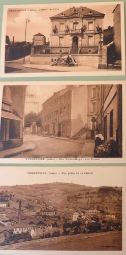 Lot De Trois Cpa   Saint Etienne Terrenoire