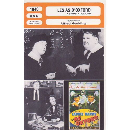 Fiche Cinema