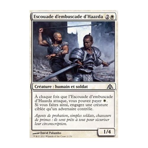 Escouade D'embuscade D'haazda - Le Labyrinthe Du Dragon - C - Magic Mtg